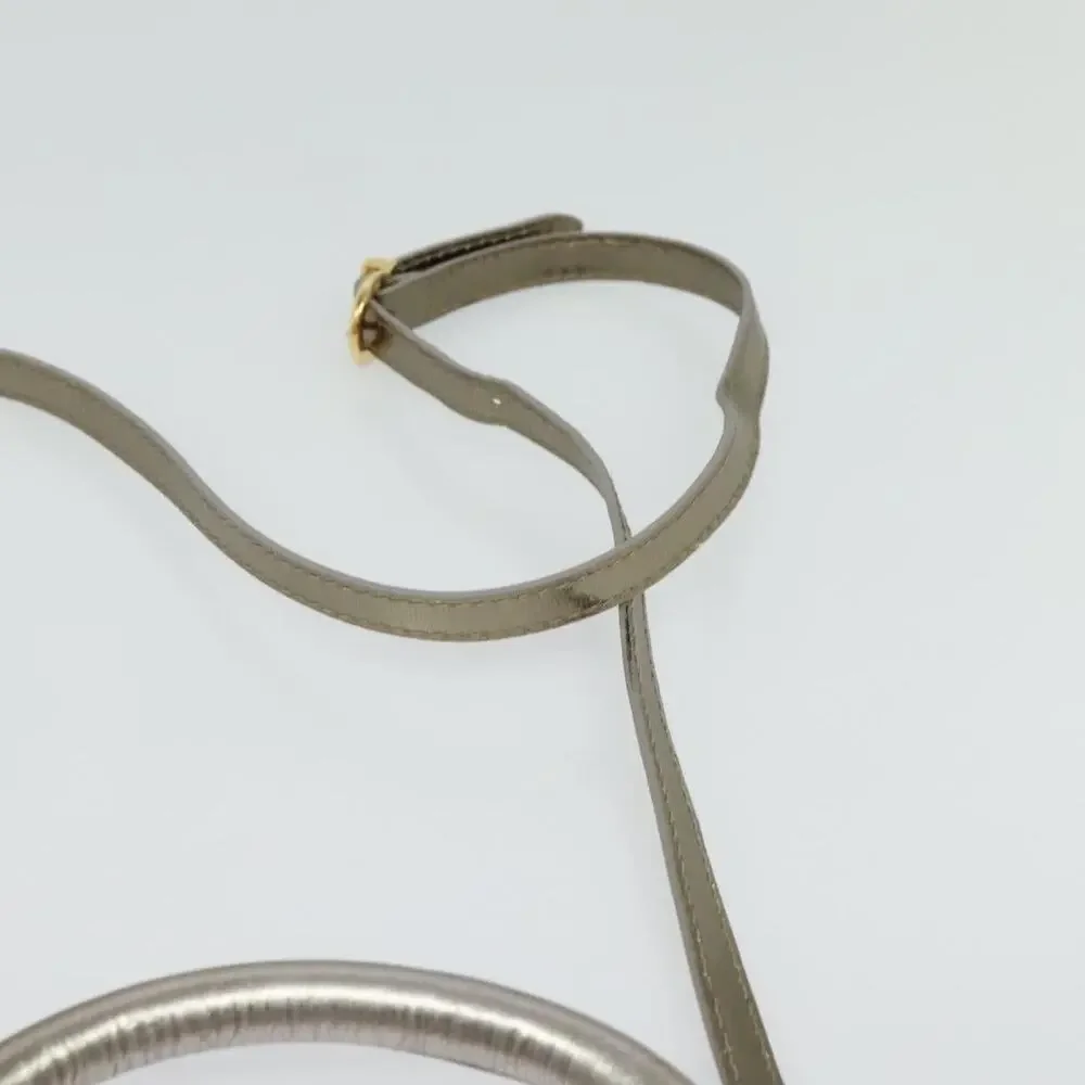 Salvatore Ferragamo Nylon Vara Handbag Beige